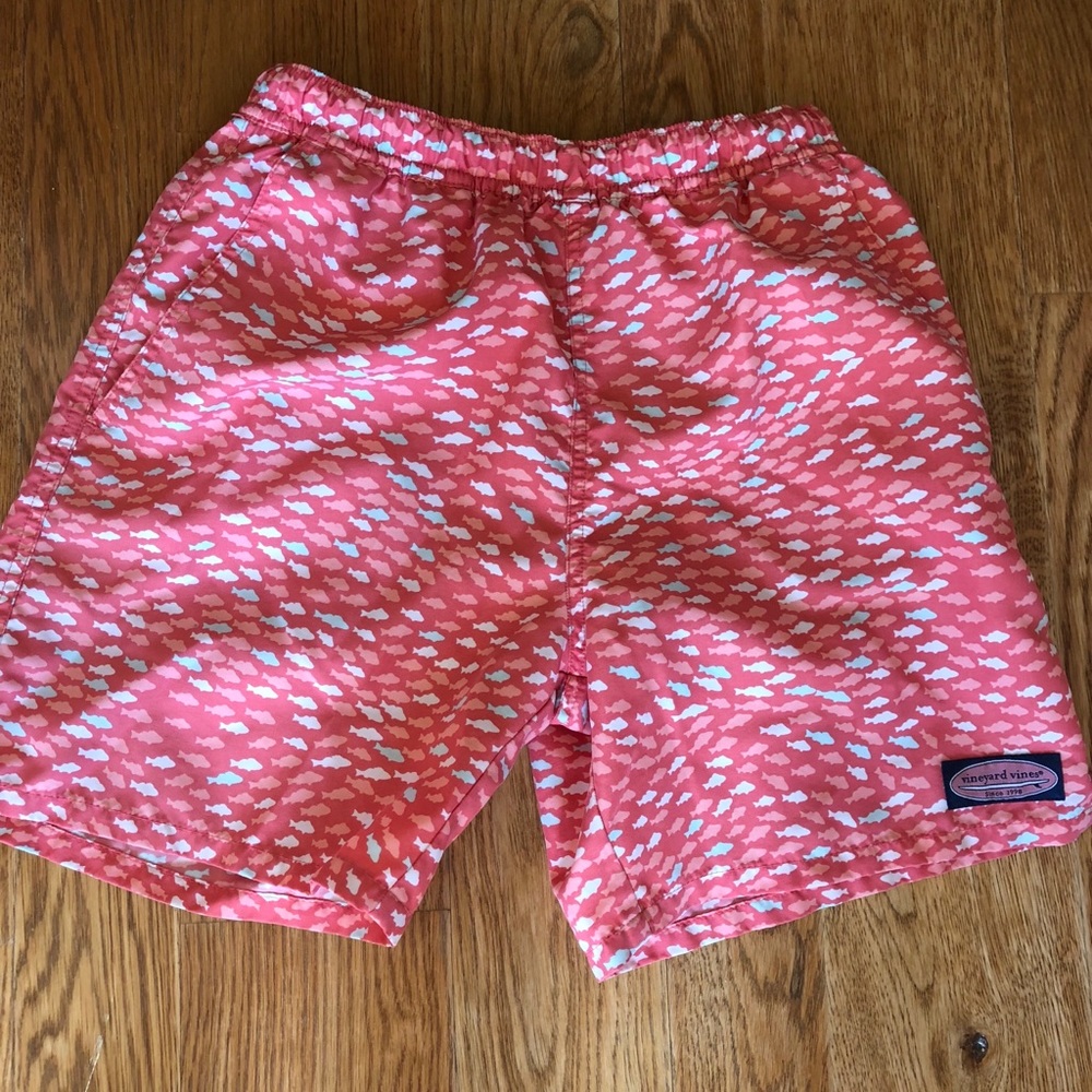 Adorable boys Vineyard Vines fish swimsuit!
